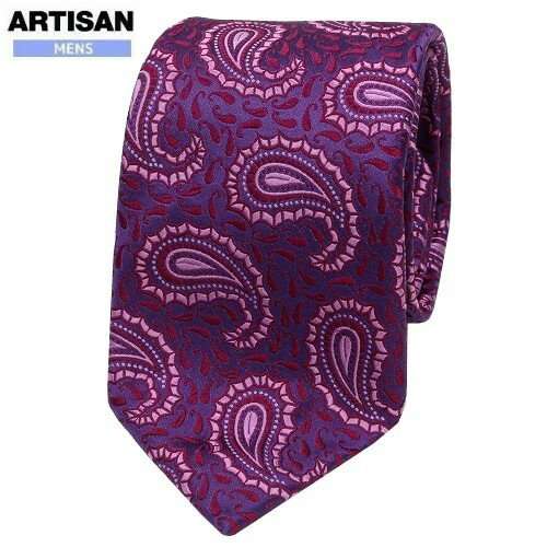 SALE64%OFF ARTISAN MEN アルチザン・メン 日本製 ペイズリー シルクネクタイ 就活 ギフト プレゼント ブランド おしゃれ 紫 22/11/2 101122【送料無料】 SALE64%OFF ARTISAN MEN アルチザン・メン 日本製 ペイズリー シルクネクタイ 就活 ギフト プレゼント ブランド おしゃれ 紫 22/11/2 101122【送料無料】