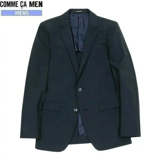 【返品交換不可】SALE93 OFF【COMME CA MEN】コムサメン ポリスト 小紋ドビー 2B テーラードジャケット 紺『19/11/2』071119 22.02sage