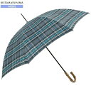 SALE45%OFF KEITA MARUYAMA ケイタマルヤマ 日本製 バンブーハンドル チェック 紳士 長傘 雨傘 グレー 22/12/4 231222 ...