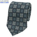 ■SALE70%OFF【ALAN SMITHEE】アランスミシー 日本製「ハンドメイド」スフォデラート メダリオン ウールネクタイ 就活 ギフト プレゼント ブ...