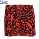 Paul Smith ポールスミス フォックス プリント トランクス パンツ TRUNKS 赤 22/12/5 281222【送料無料】