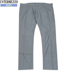 インターメッツォ 服 メンズ ■SALE77%OFF【大きいサイズ】【INTERMEZZO】インターメッツォ COOLMAX ストレッチ カジュアルパンツ グレー『21/2/1』040221 23.10sage