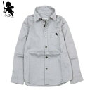 ●SALE85%OFF【キッズ商品】【COMME CA ANGEL】コムサエンジェル ロイヤルオックスシャツ(長袖) グレー『18/3/5』290318【送料無...