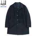 ダンヒル ■SALE73%OFF【dunhill】ダンヒル イタリア製 カシミヤウール コート 紺『21/3/1』040321 23.10sage