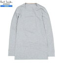 【Paul Smith】ポールスミス クルーネック コットン 長袖 Tシャツ(インナー) グレー『22/4/5』280422【送料無料】