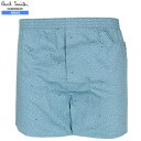 【Paul Smith】ポールスミス アルファベット プリント トランクスパンツ(TRUNKS) サックス『22/5/3』190522【送料無料】