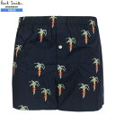 【Paul Smith】ポールスミス ツリー プリント トランクスパンツ(TRUNKS) 紺『22/5/3』190522【送料無料】(4)