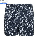 【Paul Smith】ポールスミス ボタニカル プリント トランクスパンツ(TRUNKS) 紺『22/5/4』260522【送料無料】