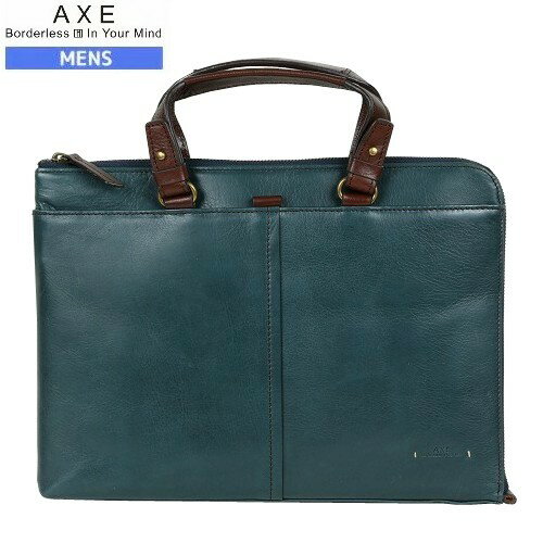 アックス ビジネスバッグ AXE 43%OFF 1点限り メンズ ブランド ギフト プレゼント ラッピング無料 本革..