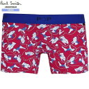 ポールスミス ボクサーパンツ Paul Smith メンズ ブランド ギフト プレゼント ラッピング無料 POP ドッグ プリント ローライズ LOWRISE BOXER ピンク 23/8/1 030823【送料無料】