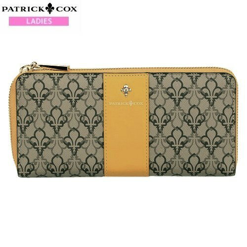 パトリックコックス 長財布 PATRICK COX 41%OFF レディース ブランド バロン ラウンドファスナー 黄色 24/2/1 010224