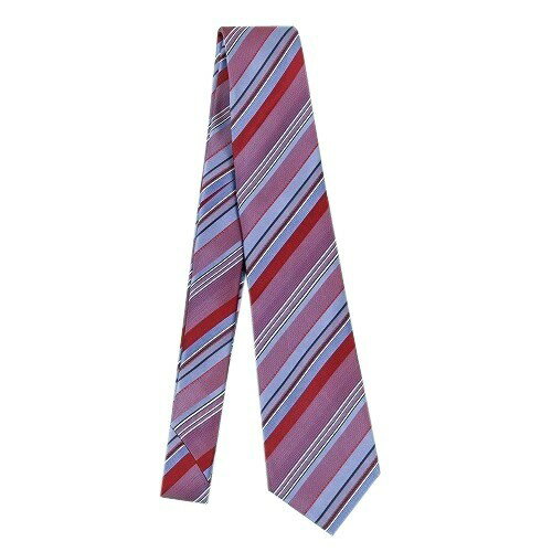 SALE44%OFF【HIROKO KOSHINO HOMME】ヒロココシノオム フレッシャーズマルチストライプ シルクネクタイ 就活 ギフト プレゼント ブランド おしゃれ 赤『20/9/3』1609205【送料無料】