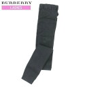 【BURBERRY】バーバリー 日本製 カシミヤ混バルキーリブフットレス(レギンス) 黒『16/1/5』270116【送料無料】 23.10sage(4)