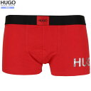 外箱ダメージ有 HUGO / HUGO BOSS ボクサーパンツ ヒューゴ ボス メンズ 下着 ブランド おしゃれ EXCITE コットン ストレッチ ローライズ 赤 24/7/1 040724【送料無料】