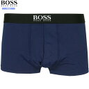外箱ダメージ有 BOSS / HUGO BOSS ボクサーパンツ ヒューゴ ボス メンズ 下着 ブランド おしゃれ マイクロファイバー ストレッチ 紺 24/7/1 040724【送料無料】