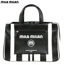 ミラ・ミラン トートバッグ mila milan 44%OFF メンズ レディース ユニセックス ブランド ミーチョ ストライプ A4 黒 24/8/1 020824