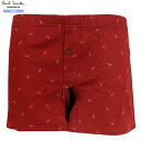 箱なし ポールスミス トランクス パンツ Paul Smith メンズ ブランド フィーチャーフォン ニット KNITTED TRUNKS 赤 24/10/3 ...