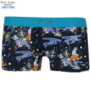 ポールスミス ボクサーパンツ Paul Smith POP メンズ ブランド ギフト プレゼント "海中 プリント" ローライズ LOWRISE BOXER 紺 24/11/4 211124【送料無料】