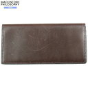 訳あり商品 マッキントッシュ 長財布 MACKINTOSH PHILOSOPHY メンズ ブランド 本革 レザー 小銭入れなし チョコ 25/1/3 160125【送料無料】
