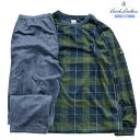 ブルックスブラザーズ パジャマ Brooks Brothers メンズ ブランド ギフト プレゼント 秋冬 フリース タータンチェック クルーネック 紳士 長袖...