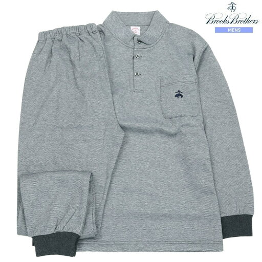 ブルックスブラザーズ パジャマ Brooks Brothers 31%OFF メンズ ブランド ギフト プレゼント 秋冬 裏ベロア バーズアイ ハイネック 紳士 長袖 長ズボン グレー 25/1/4 230125 ブルックスブラザーズ パジャマ Brooks Brothers 31%OFF メンズ ブランド ギフト プレゼント 秋冬 裏ベロア バーズアイ ハイネック 紳士 長袖 長ズボン グレー 25/1/4 230125