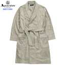 アクアスキュータム ガウン Aquascutum 59%OFF メンズ ブランド ギフト プレゼント 秋冬 洗濯可能 日本製 チェック使い 紳士 フリース ナイ...