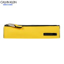 カルバンクライン ペンケース CK CALVIN KLEIN 26%OFF メンズ ブランド ギフト プレゼント 本革 ポリッシュ レザー 黄色 25/4/1 ...