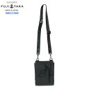 エフティー バイ フジタカ ショルダーバッグ FT by FUJITAKA 46%OFF メンズ ブランド ギフト プレゼント 日本製 本革 ホーク デロリアン スモール レザー 黒 25/4/2 100425(4)