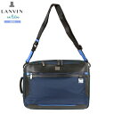 ランバンオンブルー ビジネスバッグ LANVIN en Bleu 17%OFF メンズ ブランド 本革 サーベラス 3WAY レザー ブリーフケース A4 紺 25/4/2 100425(4)