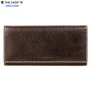 訳あり商品 ザ・ショップ・ティーケー 長財布 THE SHOP TK メンズ ブランド 本革 ヴィーノ イタリアンレザー チョコ 1505BE【送料無料】