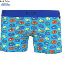 ポールスミス ボクサーパンツ Paul Smith メンズ ブランド ギフト プレゼント POP "モンスター" プリント ローライズ LOWRISE BOXER サックス 3005BE【送料無料】