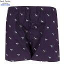 ポールスミス トランクス パンツ Paul Smith メンズ ブランド ギフト プレゼント "Zebra" プリント TRUNKS 紫 3005BE【送料無料】