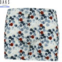 訳あり商品 DAKS トランクスパンツ ダックス メンズ ブランド 日本製 ドット プリント ニット KNIT TRUNKS 白 0307BE【送料無料】