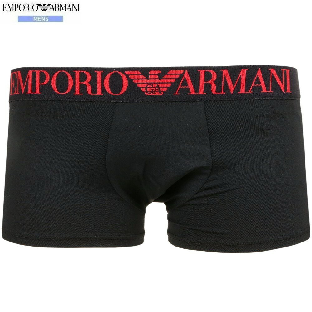 箱なし エンポリオアルマーニ ボクサーパンツ EMPORIO ARMANI メンズ ブランド ウエストロゴ マイクロ..