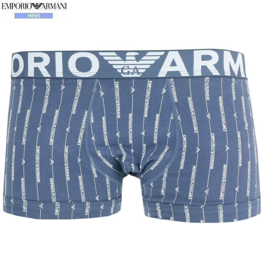 箱なし エンポリオアルマーニ ボクサーパンツ EMPORIO ARMANI メンズ ブランド ALL OVER VERTICAL LOGO..