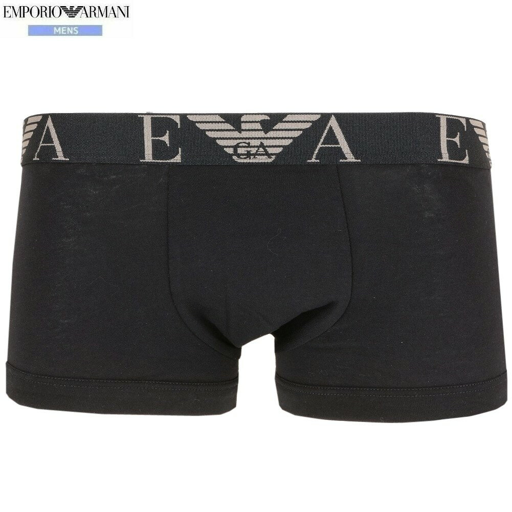 箱なし エンポリオアルマーニ ボクサーパンツ EMPORIO ARMANI メンズ ブランド ウエストロゴ コットン ..