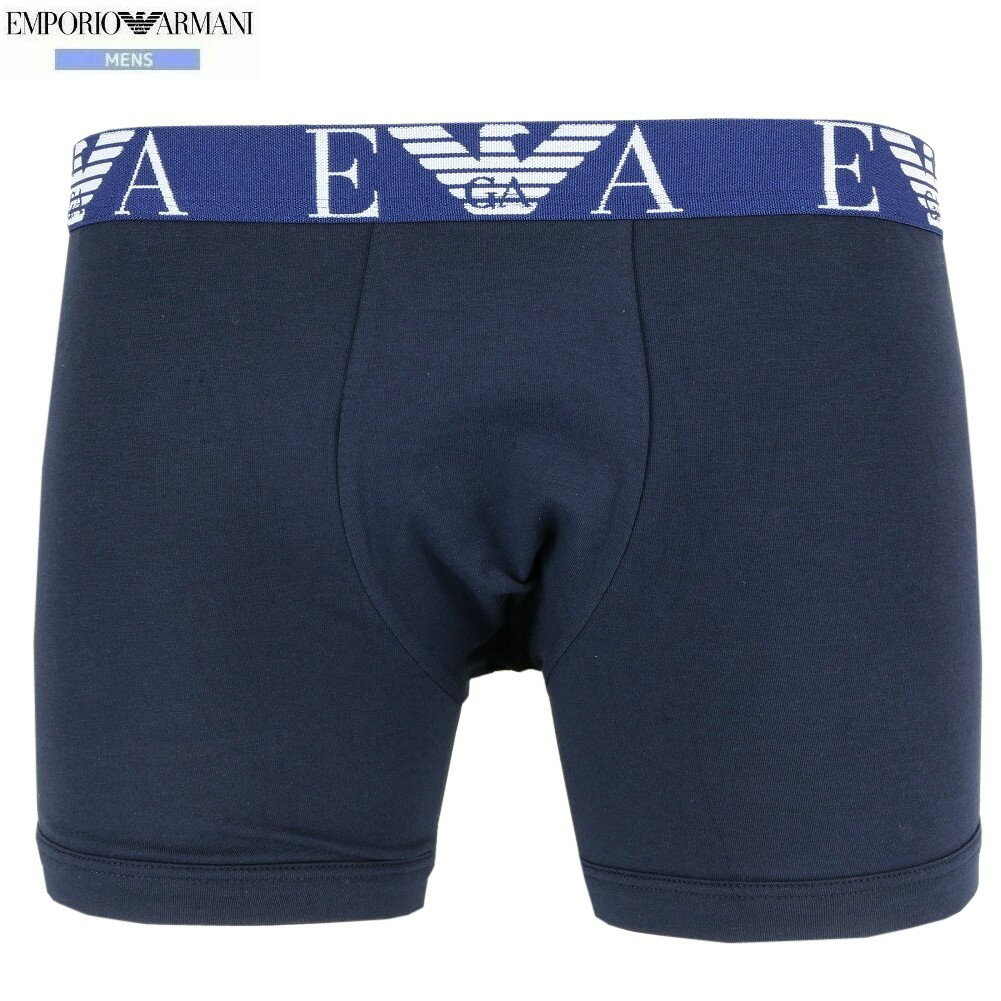 箱なし エンポリオアルマーニ ボクサーパンツ EMPORIO ARMANI メンズ ブランド ウエストEAロゴ コット..