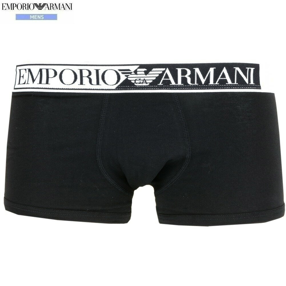 箱なし エンポリオアルマーニ ボクサーパンツ EMPORIO ARMANI メンズ ブランド ウエストロゴ コットン ..