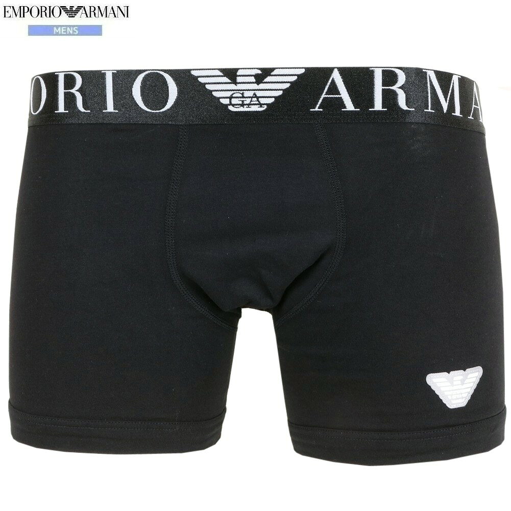 箱なし エンポリオアルマーニ ボクサーパンツ EMPORIO ARMANI メンズ ブランド SHINY LOGOBAND コット..
