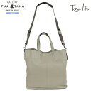 フジタカ トートバッグ FUJITAKA 52%OFF メンズ ブランド 日本製 本革 FUJITAKA meets 伊東豊雄 2WAY シボレザー A4 トープ 1109BE