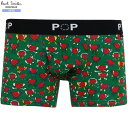 外箱ダメージ有 ポールスミス ボクサーパンツ Paul Smith メンズ ブランド POP "ポップ ハート" ショート SHORT BOXER 緑 3110BE【送料無料】