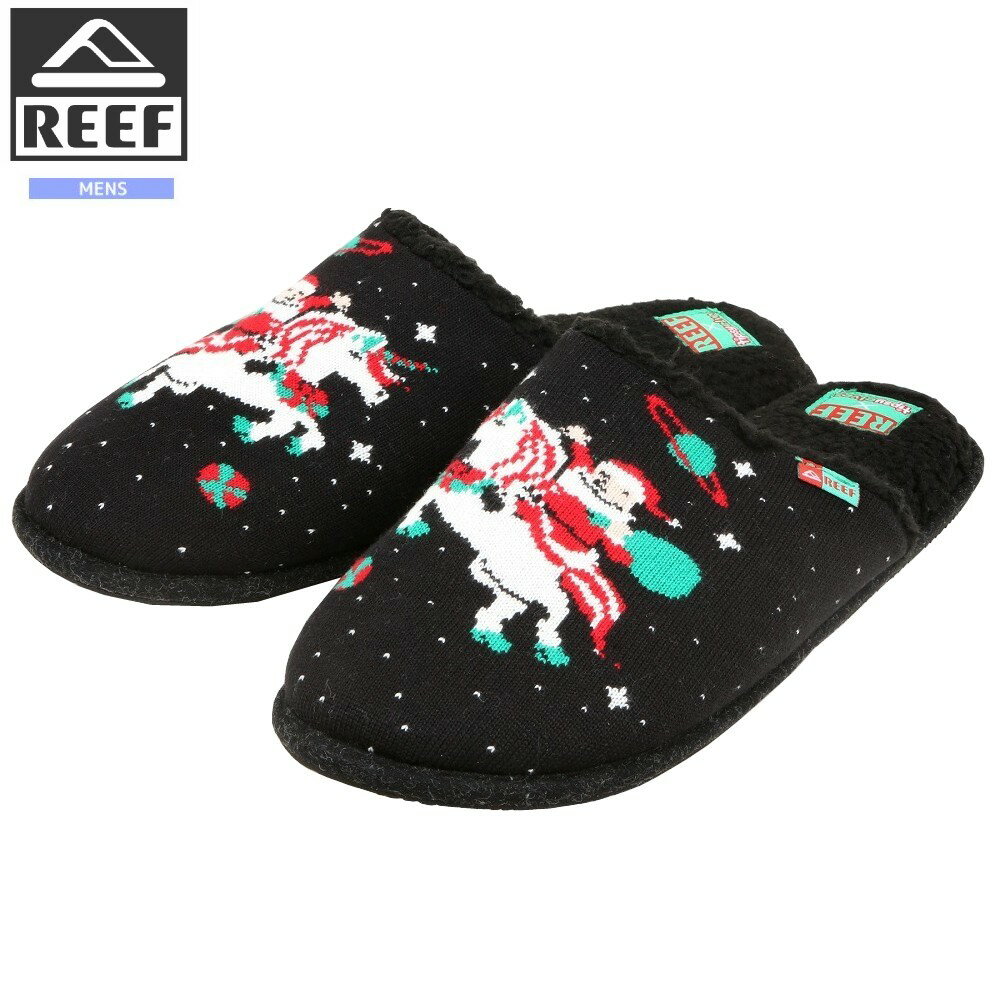 リーフ スリッパ REEF × Tipsy Elves メンズ ブランド アグリーセーター フェイクムートン コラボ ハウ..