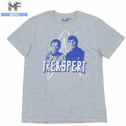 SALE大特価【Mighty Fine】マイティファイン 米国製「TREK SPERT」プリント クルーネック Tシャツ(半袖) グレー『17/9/2』050917 20.03sage【送料無料】