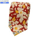 ■SALE70%OFF【ALAN SMITHEE】アランスミシー 日本製「ハンドメイド」スフォデラート ボタニカル コットンネクタイ 就活 ギフト プレゼント ...