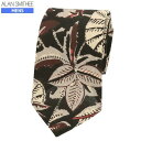 ■SALE70%OFF【ALAN SMITHEE】アランスミシー 日本製「ハンドメイド」スフォデラート ボタニカル コットンネクタイ 就活 ギフト プレゼント ...