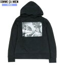 コムサメン パーカー COMME CA MEN 57%OFF メンズ ブランド ギフト プレゼント ラッピング無料 日本製 フォトプリント スウェット プルパー...