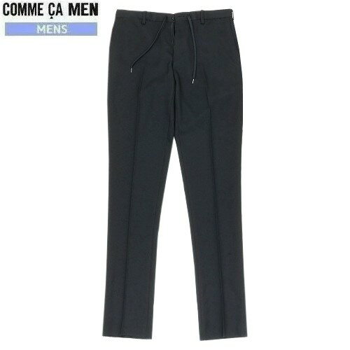 樂天商城 - コムサメン スラックス COMME CA MEN 61%OFF メンズ ブランド ギフト プレゼント ラッピング無料 ソロテックスフルフラン イージースラックス 黒 23/9/5 280923【送料無料】