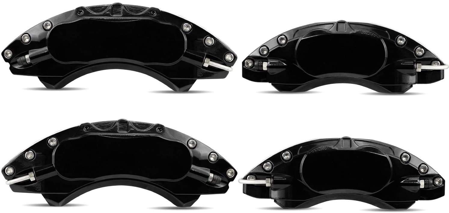 BMW ブレーキキャリパーカバー フロント リア ブレーキ車輪に対応 新型 ホイール内部アルミニウム汎用 4個セット 工場直販 品質保証 mercedes 専用 3系 F30 F80 G20 G28 2013-2015，2016-2018 ，2020-2021 (バラック)