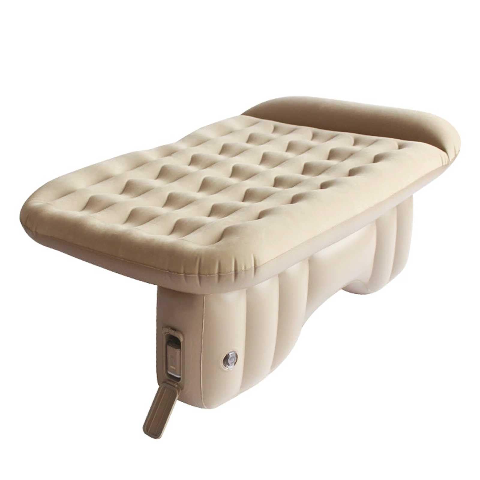 2025新 自動膨張 車中泊 ベッド プリウスα プリウス40系 2011年5月~現行 車中泊マット 車載 エアーベッド PVC+群がる素材 後部座席用 車載電動ポンプ 折りたたみ式 独立サポート 収納袋付き