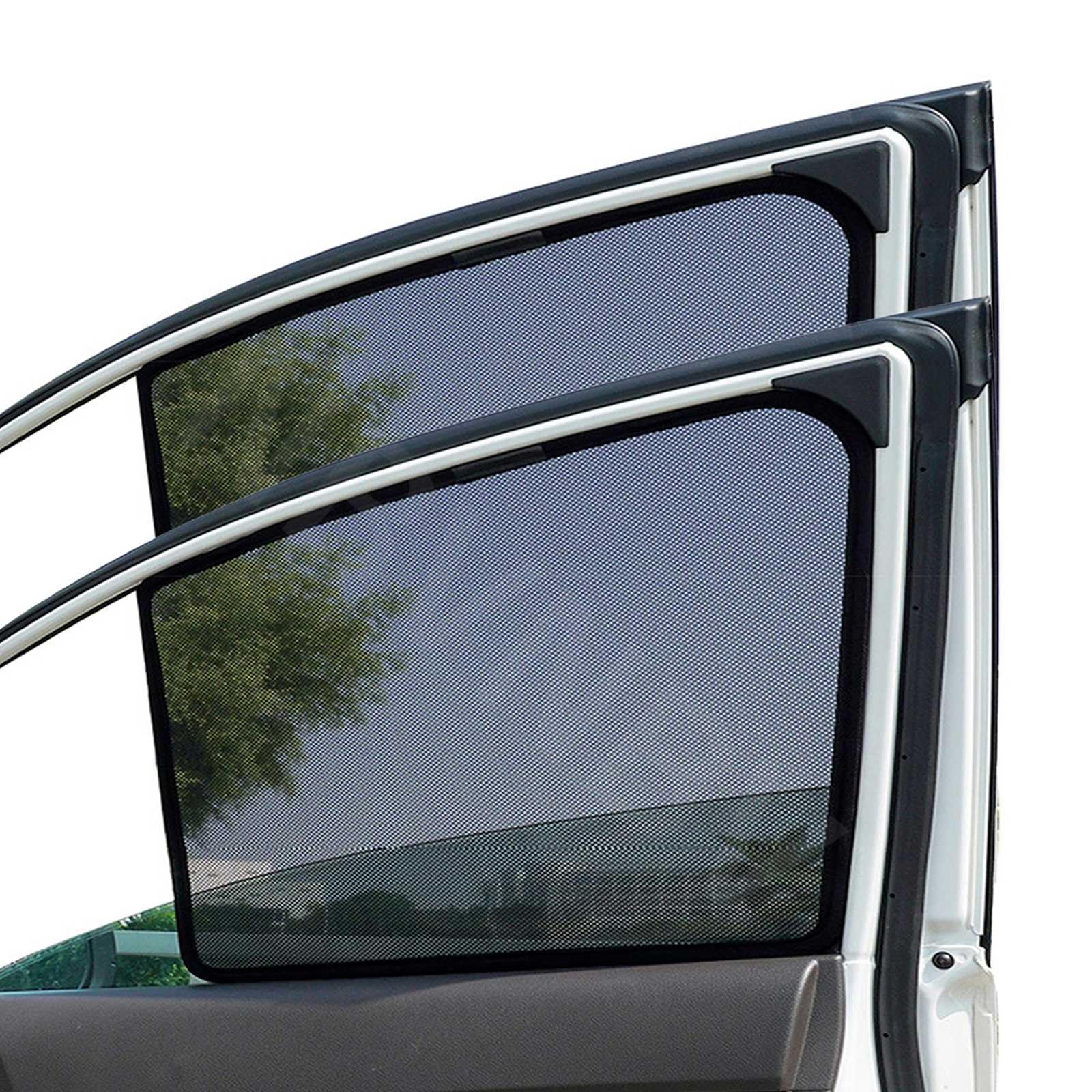 専用 車 サンシェード N-BOX JF5 JF6 2023-2025 車用マグネット式 サンシェード JF5 JF6 車用網戸 断熱 日よけ 遮光カーテン UVカット 内装劣化防止 プライバシー保護 メッシュカーテン ウ2個